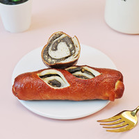 橡木盾 Oak Shield 橡木盾 小麦碱水面包 500g 泥石流碱水*5个