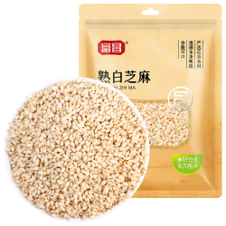 富昌 熟白芝麻 100g