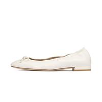 STUART WEITZMAN 女士方头蝴蝶结纳帕皮平底鞋