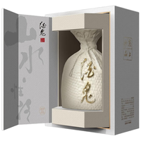 酒鬼 山水性格 馥郁香型白酒 54度 500ml 单瓶装