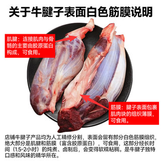 中农顺 国产黄牛原切去芯牛腱子肉 6斤