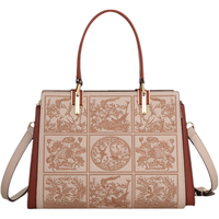 VINEY 牛皮包包女包手提包中年斜挎单肩包新年女友