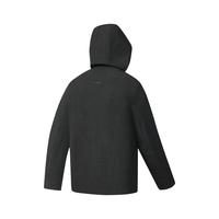 FILA 斐乐男士棉服两件套2026春高尔夫运动防水透湿外套 碳素黑灰-CC M 170/92A/M