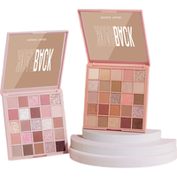 戈戈舞(GOGOTALES)玩转色彩25色眼影盘初学者珠光哑光大地色防水201#烟紫玫瑰芋泥盘