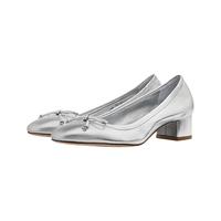 STUART WEITZMAN 斯图尔特·韦茨曼 梦幻银金属皮浅口高跟鞋