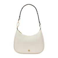 kate spade 2025品牌自营KAYLA大号荔枝纹牛皮革单肩包马鞍包