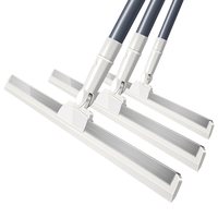 苏力达 刮水拖把35cm共2头魔术扫把硅胶刮水器卫生间刮水板扫水地刮 魔术扫把【共2根刮条35cm】