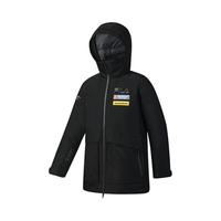 FILA/斐乐 2025冬男士中长款羽绒服 深黑-BK 2XL