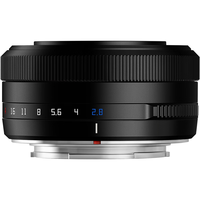 TTArtisan 铭匠光学 27mm F2.8 标准定焦镜头 富士X卡口 黑色