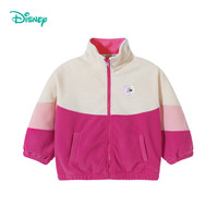 Disney baby 限时五折！儿童摇粒绒加厚保暖拼接外套（多款任选男女同款）