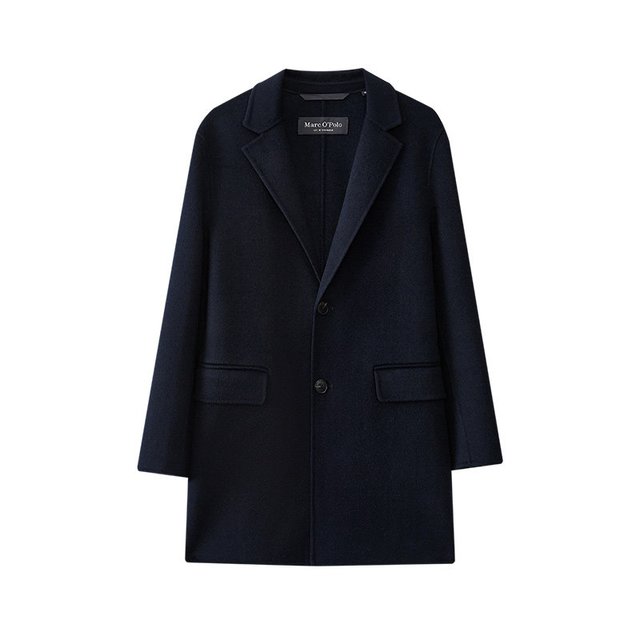 Marc O'Polo 男士翻领绵羊毛风衣 36X091F7121X