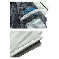 JEEP SPIRIT吉普棉服秋冬季外套加绒加厚保暖户外连帽运动上衣 卡其色 2XL 2XL (135-150斤)