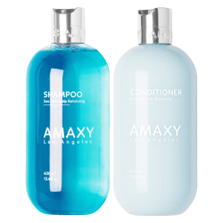 AMAXY 菁纯平衡双重赋活控油蓬松舒缓保湿去屑防断发洗发露洗发水