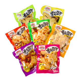 品香品味 香菇豆干小包装豆干零食手撕辣条豆腐干重庆特产小吃混合装1斤