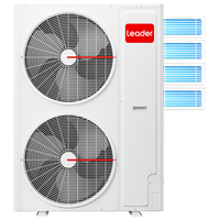统帅 Leader海尔智家中央空调大6匹一拖四 嵌入式全屋空调智能多联机全直流变频一级能效元气RFC160TSA2VA