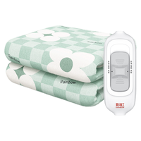彩虹（RAINBOW）电热毯双人无纺布面料三档调控高温自动断电排潮电毯子电褥子 三档调温（1.5*0.7m）