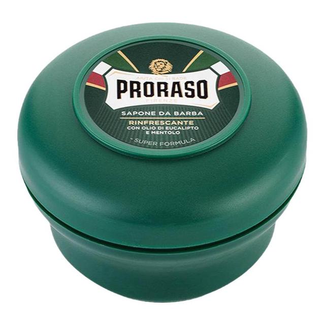 PRORASO 凉感薄荷系列 清爽祛油 男士剃须皂