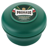 PRORASO 博拉索 凉感薄荷系列男士桉树薄荷剃须皂 150ml