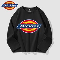 Dickies童装男童长袖t恤秋季儿童宽松纯棉秋装中小童打底衫男孩春秋衣服