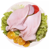 新鲜猪耳朵无毛土猪猪耳片卤菜烧烤食材生鲜切片批发美食 4只装 【整只土猪耳朵】