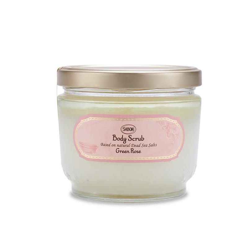  SABON 去角质 身体磨砂膏  翠绿玫瑰 600g