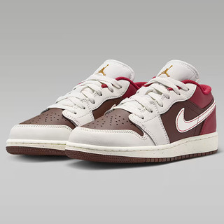 Jordan女马年限定新年款AJ1 JORDAN 1 CNY(GS)休闲鞋IR7600-211红棕3