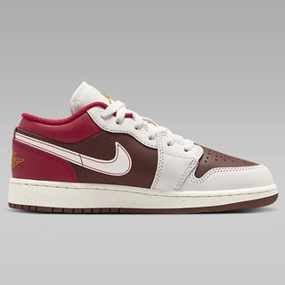 Jordan女马年限定新年款AJ1 JORDAN 1 CNY(GS)休闲鞋IR7600-211红棕3