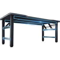 墨例折叠桌电脑桌家用桌简约学习办公桌书房书桌电竞桌游戏桌长条桌子 可折叠电脑桌黑色100*70*75cm