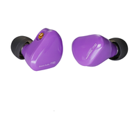 iBasso 艾巴索 IT00 入耳式挂耳式动圈有线耳机 紫色 3.5mm