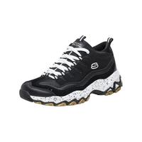 SKECHERS 斯凯奇 D'lites 女子休闲运动鞋 66666041/BKW 黑白 35
