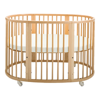 STOKKE 思多嘉儿 成长型婴儿床宝宝床可移动儿童床Sleepi 天然色mini升级款（初生适用）