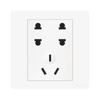 Midea 美的 E03C223 七孔插座 雅白色