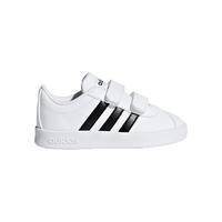 adidas NEO VL COURT 2.0 CMF I 男童休闲运动鞋 DB1839 白色/黑色 18码