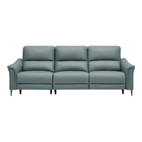  顾家家居 KUKA  YG.3016 意式布艺沙发 三人位 月岩灰