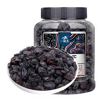 一品玉 新疆特产 蜜饯果干 休闲零食 黑葡萄干400g/罐