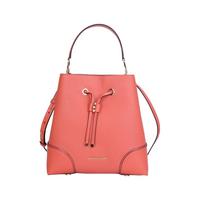 MICHAEL KORS 迈克·科尔斯 MERCER GALLERY系列 女士中号皮质水桶包 30F9GZ5L6L665 橘粉色