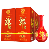 LANGJIU 郎酒 红花郎10 44.8%vol 酱香型白酒 500ml*6瓶 整箱装