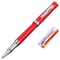 Pimio 毕加索 贝纳尔系列 607 拔帽宝珠笔 亮红色 0.5mm 单支装