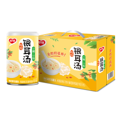 银鹭 0糖枸杞银耳汤270g*12罐 整箱粥礼盒装