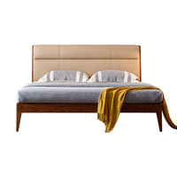 大自然 B62H 北欧实木床 1.5m床 高脚款