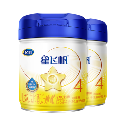 飞鹤 星飞帆4段（）儿童配方奶粉 4段星飞帆750g2罐