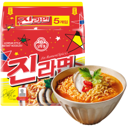 三和四美 不倒翁金拉面袋装速食方便面 600g
