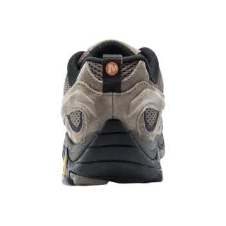 MERRELL 迈乐 徒步鞋男鞋 MOAB2户外低帮vibram防滑耐磨减震透气登山鞋J06011 J033347 棕黄 40