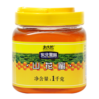 BEIDAHUANG 北大荒 东北黑蜂 山花蜜 1kg