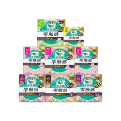 乐而雅 花王卫生巾乐而雅零触感全周期日夜组合任选