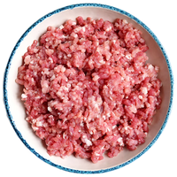 楚甄鲜恩施黑猪肉馅净重2斤90%瘦肉包子馅饺子馅馄饨馅肉丸子源头直发