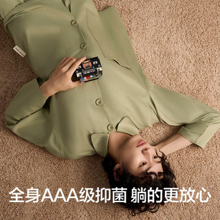 有棵树男士睡衣男抑菌大口袋设计感新中式开衫可外穿长袖长裤家居服套装 天蓝 2XL