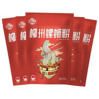 十八巷子 柳州螺蛳粉劲辣款加辣加腐竹正宗广西速食螺狮粉335g*5袋 劲辣款335g*5袋