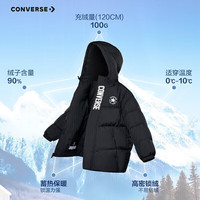 CONVERSE/匡威 儿童羽绒服 正黑色 110/52 82g充绒量