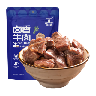 科尔沁 卤香牛肉五香味500g休闲零食肉干肉脯熟食方便小吃大礼包量贩装